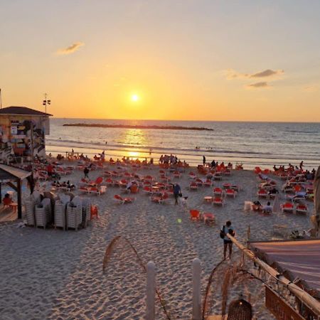 New! 2 Bd Premium Beach House W/Large Balcony Tel Awiw Zewnętrze zdjęcie