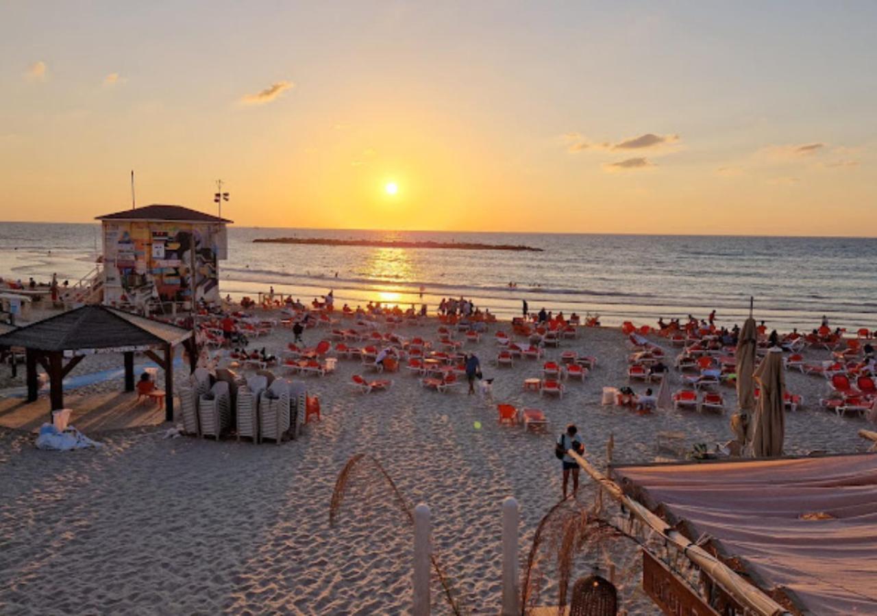 New! 2 Bd Premium Beach House W/Large Balcony Tel Awiw Zewnętrze zdjęcie